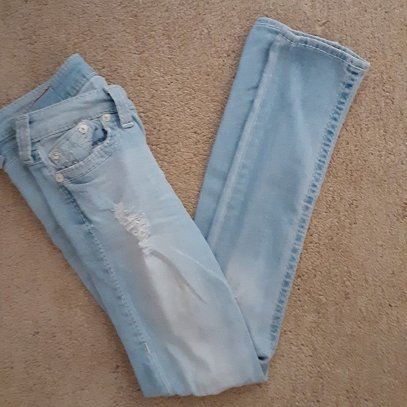 True religion distressed denim jeans - Picture 5 of 5